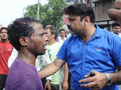 bloody confrontation and firing in ludhiana