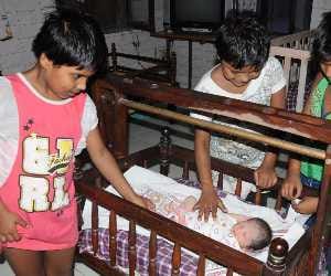 padestrian save the girl child