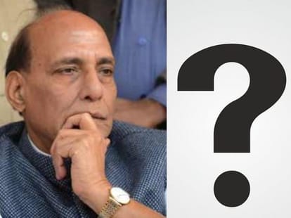 Rajnath Singh avoids question on his son.
