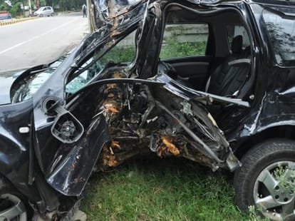 car accident in dehradun