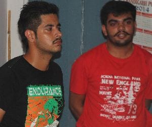 after accident car snatched and flees 