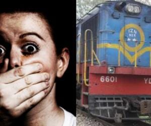 rape attempt in AC coach of the train.