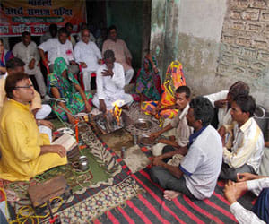 christian turned hindu in hathras