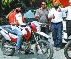 Bike Rally in Chandigarh