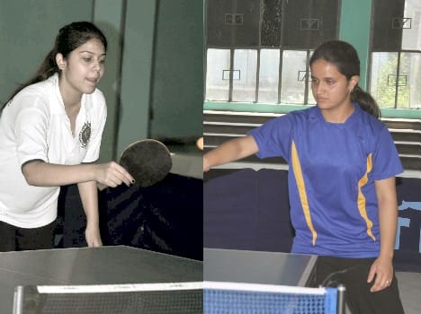 table tennis competition in jammu university