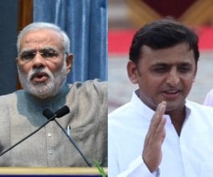 SP and BJP in Uttar Pradesh bypoll.