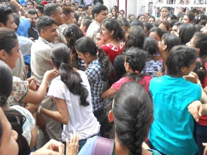 After gang rape accused tries to conversion in jewar.