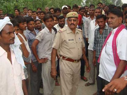disturbance after student raped by teacher.