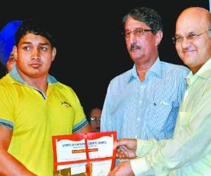 Honour of Players on Sports Day