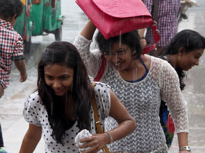 in northern India including ncr heavy rains in would today