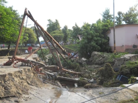 lohia head dam ligament broken in khatima