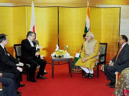 modi tour to japan.