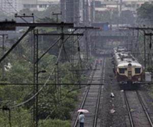 stone pelting on a running train in up.