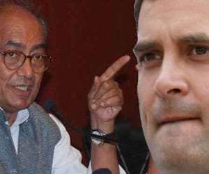 silence of rahul behind congress defeat says digvijay singh.