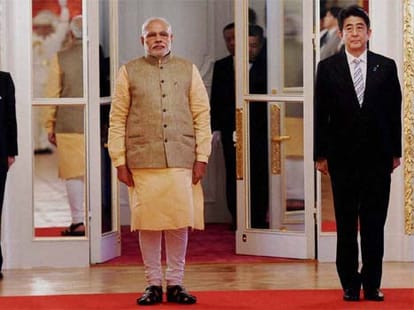 japanese prime minister website hacked before visit India.