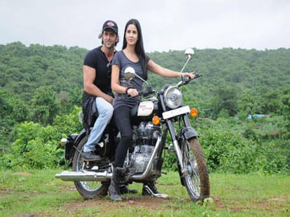 Hrithik Roshan in a F1 car upcoming  Bang Bang
