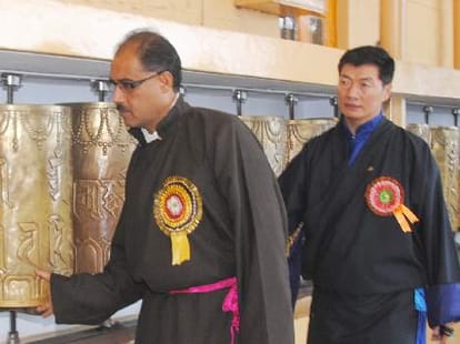 Exiled Tibetan PM slams China.