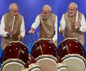 UP BJP leaders in not celebrating Modi's success.