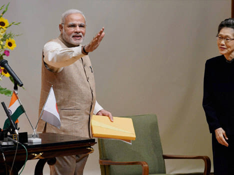 modi's lecture for children