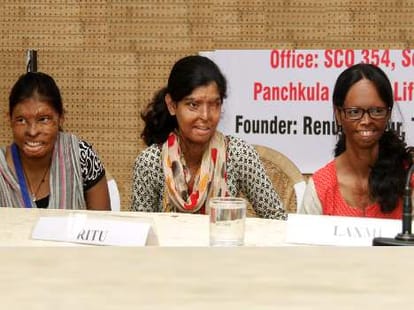 acid attack victims and her painful story
