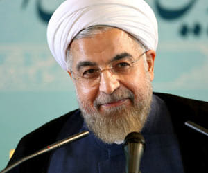 iran president urges clerics to tolerate Internet.