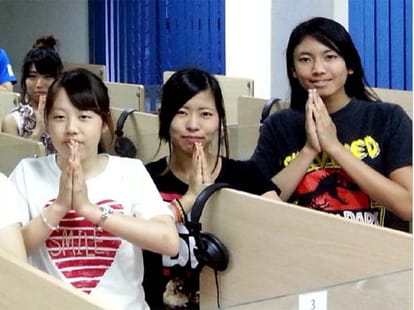 modi effect on japan, students come to learn hindi