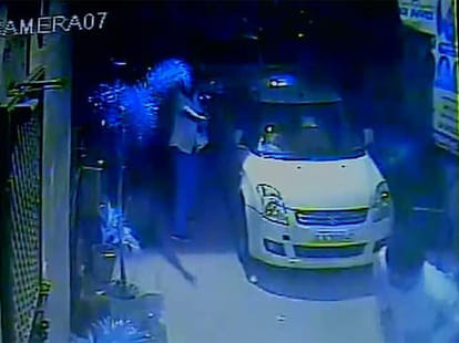 Attack on Delhi BJP MLA Jeetendra Singh Shunty.