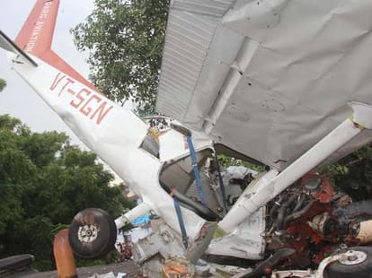 Fire in Airforce Plane, Crash Landing on Chandigarh Airport