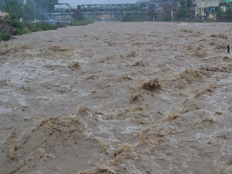 bus washed away in flood