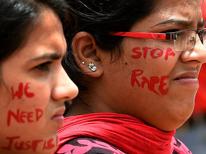 Molestation in delhi by school children.