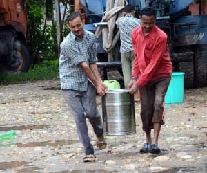 Two months have stoped water supply