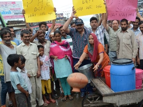 water crisis in jammu city