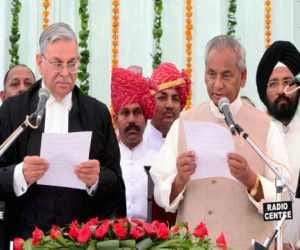 jai shri ram slogan raise in kalyan singh oath ceremonay.