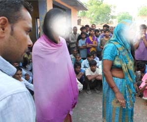 Dalit mother-daughter abused in merrut.