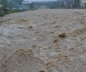 heavy rain in akhnur 