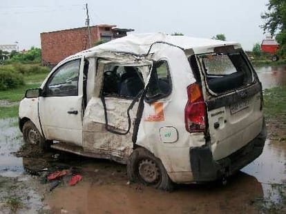 3 friend killed in road accident in ambala