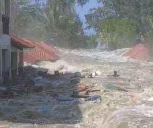 terrorist communication center flown in flood