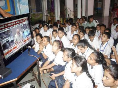 modi's lecture for student