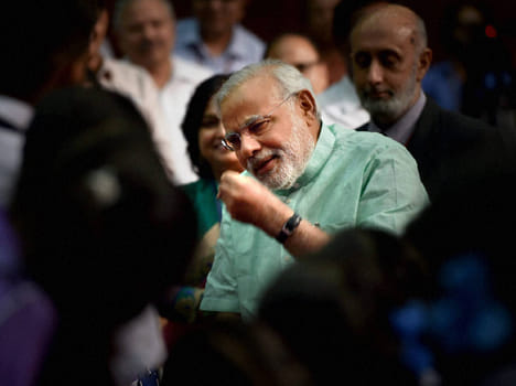 modi's lecture for student