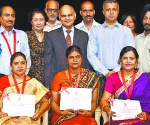 Honour of Chandigarh Teachers on Teachers Day