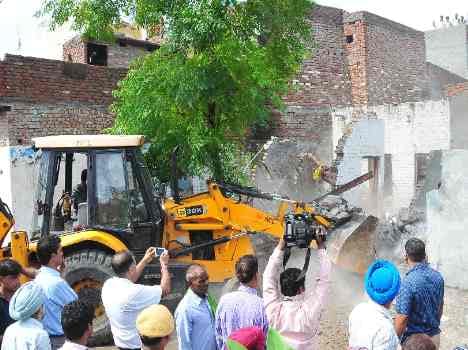 encroachment into the city will be removed again
