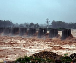 193 roads and three bridges damaged by flooding