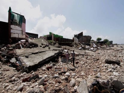 many villages contact have been cut off from country 