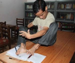 haldwani disabled boy set example for everyone