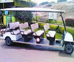 golf cart in shimla.