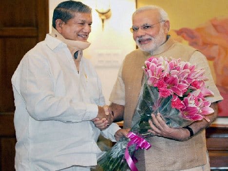 cm harish rawat invite naredndra modi to visit uttarakhand.