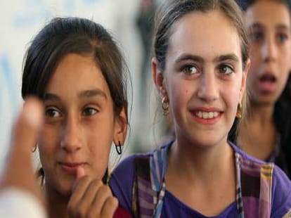 children fight against ISIS.