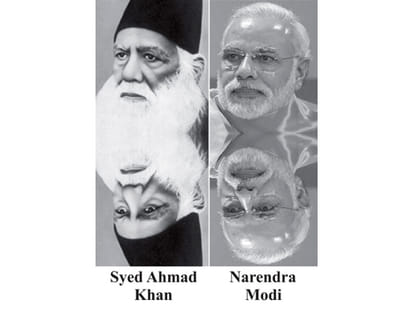 reincarnation case of syed ahmad khan and narendra Modi