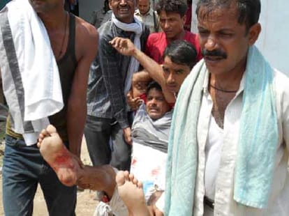 firing on toll plaza in allahabad