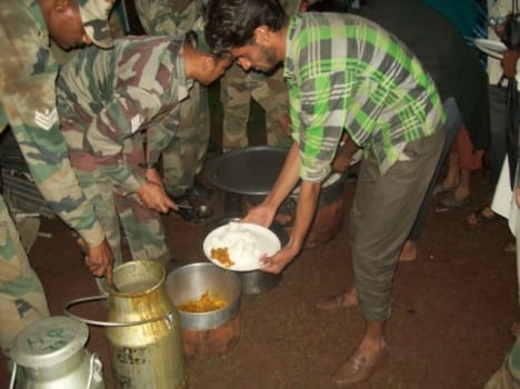 So start looking for food to flood survivors